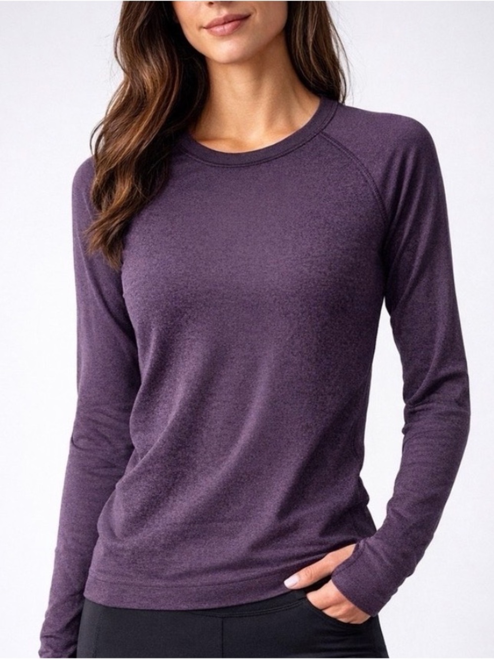 Athleta Momentum Seamless Long-Sleeve Active Top NWT
